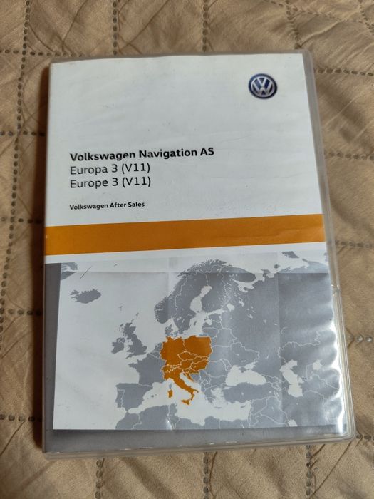 VW SD Card Navigation / Оригинална карта с навигация за VW