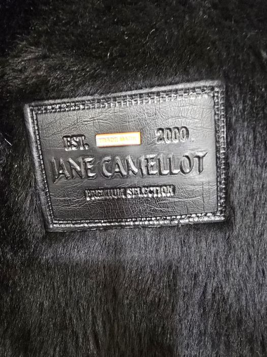 Кожаная дублёнка