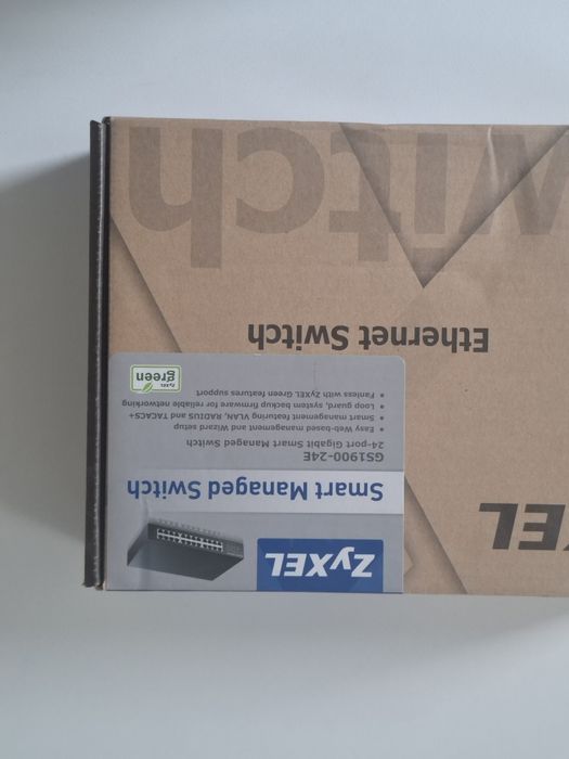 Smart Managed Switch ZyXEL GS1900-24E