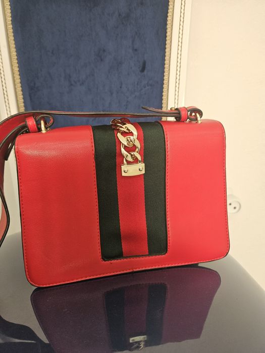 Сумка гуччи красный