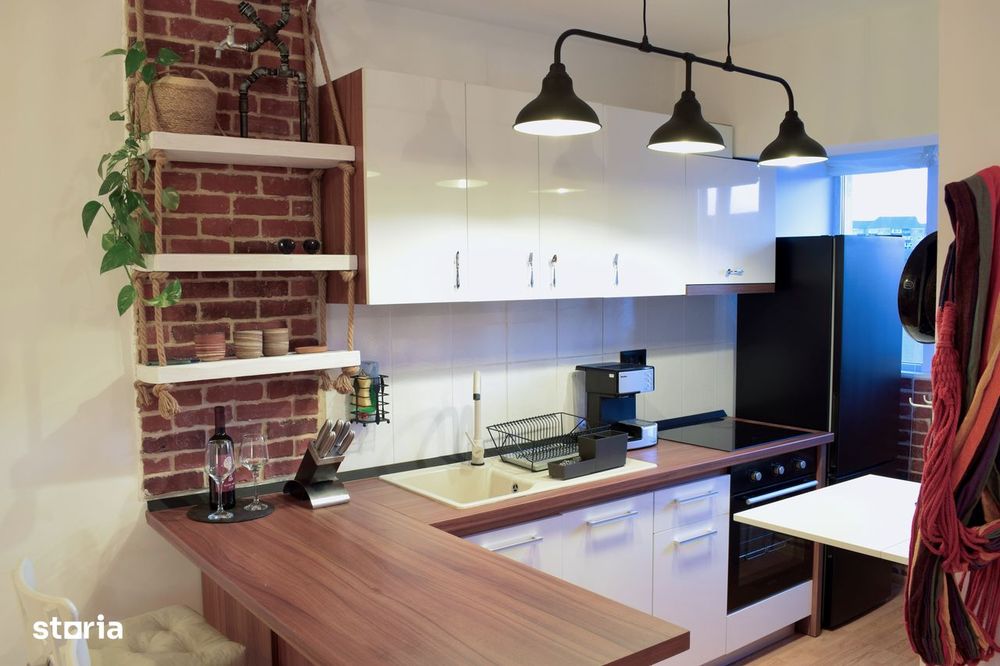 Apartament 2 camere, 53mp, Nufarul, renovat cu finisaje moderne