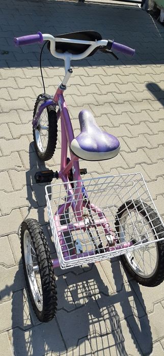 Bicicleta       trei      roți