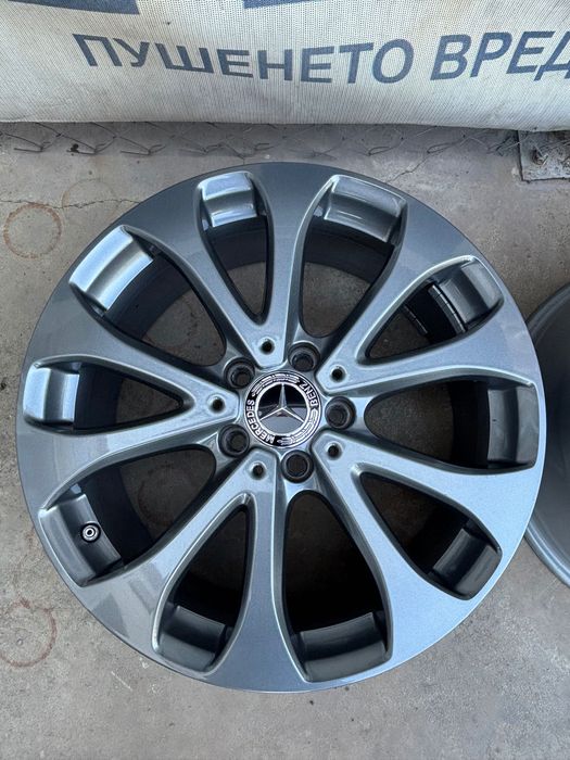ОРИГИНАЛНИ джанти 18 ' цола 5x112 MERCEDES BENZ / Мерцедес 8J ET38 + датчици