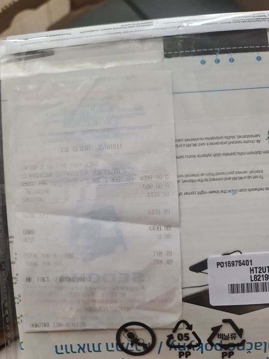 Laptop HP Envy X360 cu display crapat(abia se vede)