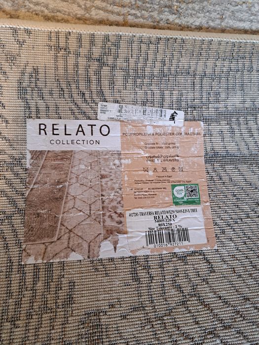 Carpeta-Traversa poliester Relato