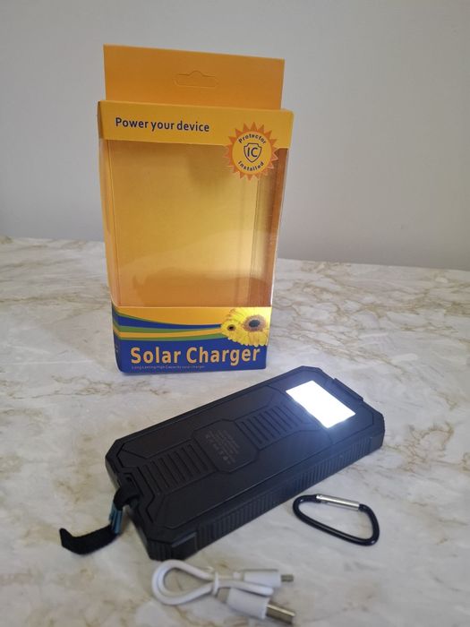 Baterie externă solară portabilă