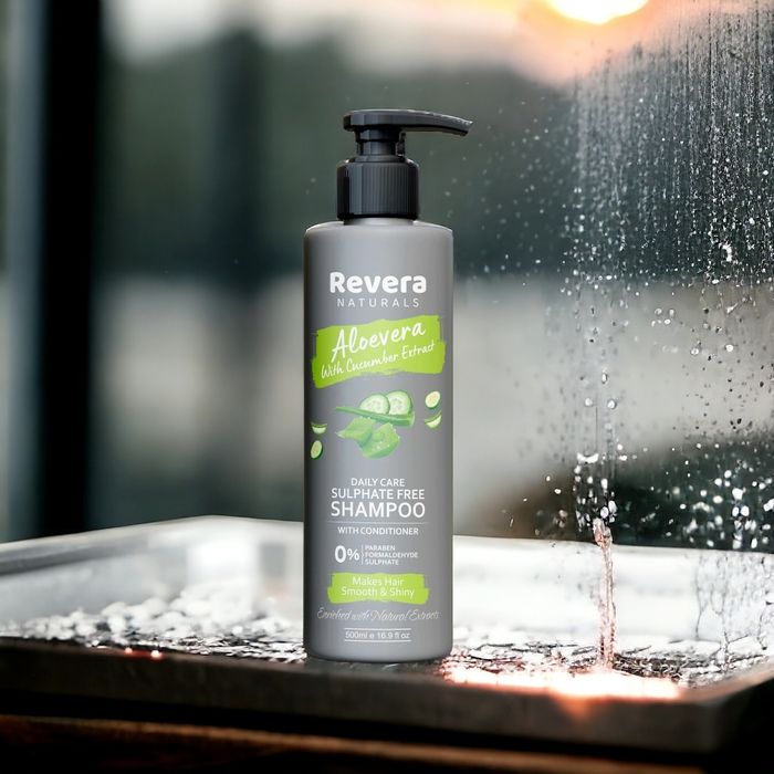 Бессульфатный шампунь-кондиционер против выпадения волос Алоэ вера