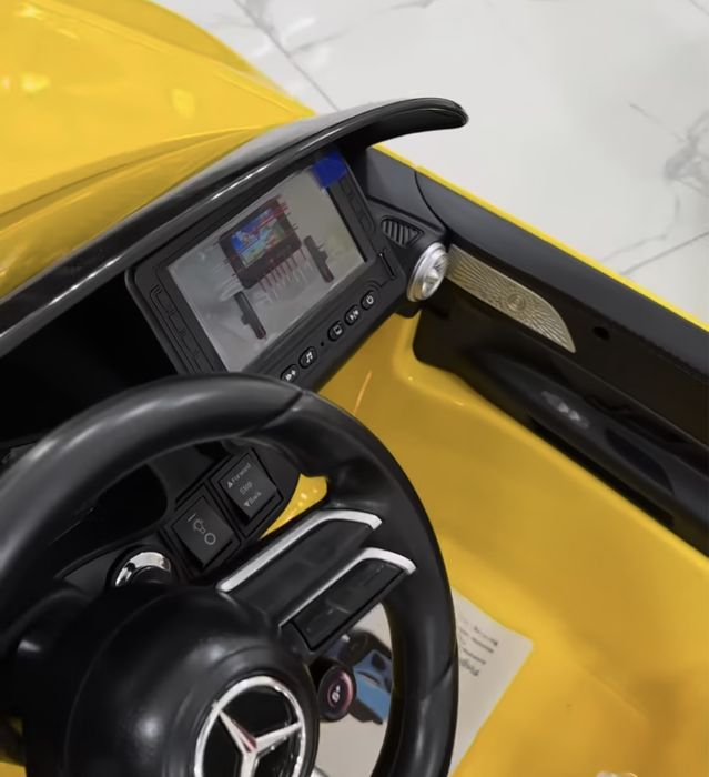 Детский электромобиль MercedesBenz SL63 с монитором | Новое в упаковке