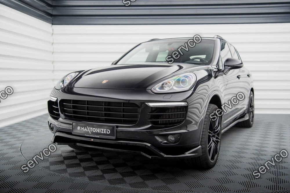 Prelungire bara fata Porsche Cayenne Mk2 2014-2018 v2 - Maxton Design