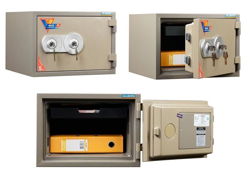 Огнестойкий сейф Valberg FRS 36 KL (Россия- Германия))