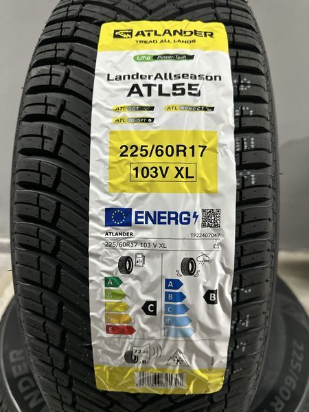 Нови всесезонни гуми ATLANDER 225/60R17 103V XL НОВ DOT 2256017