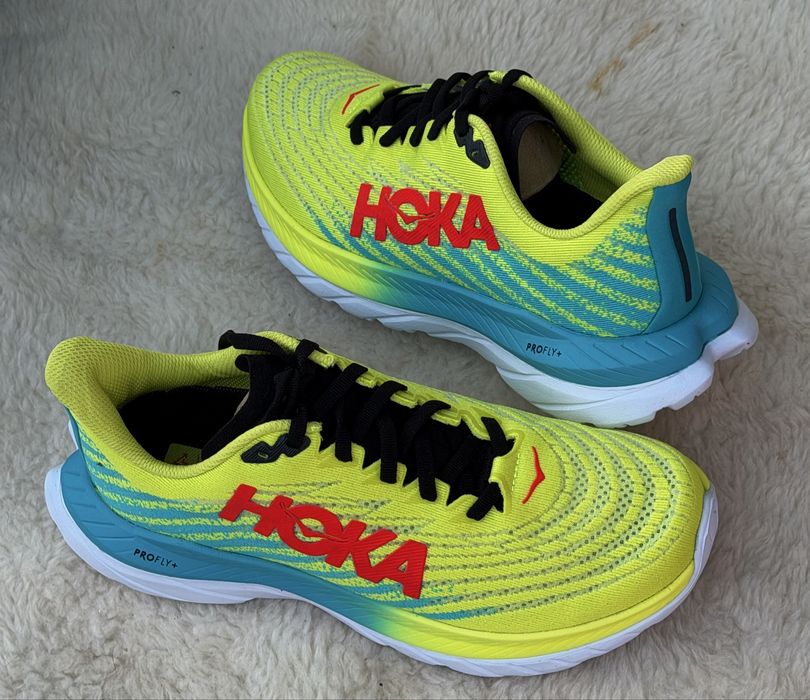 Hoka W Match 5 жестоки дамски сникърси наситени цветови нови 38 2/3