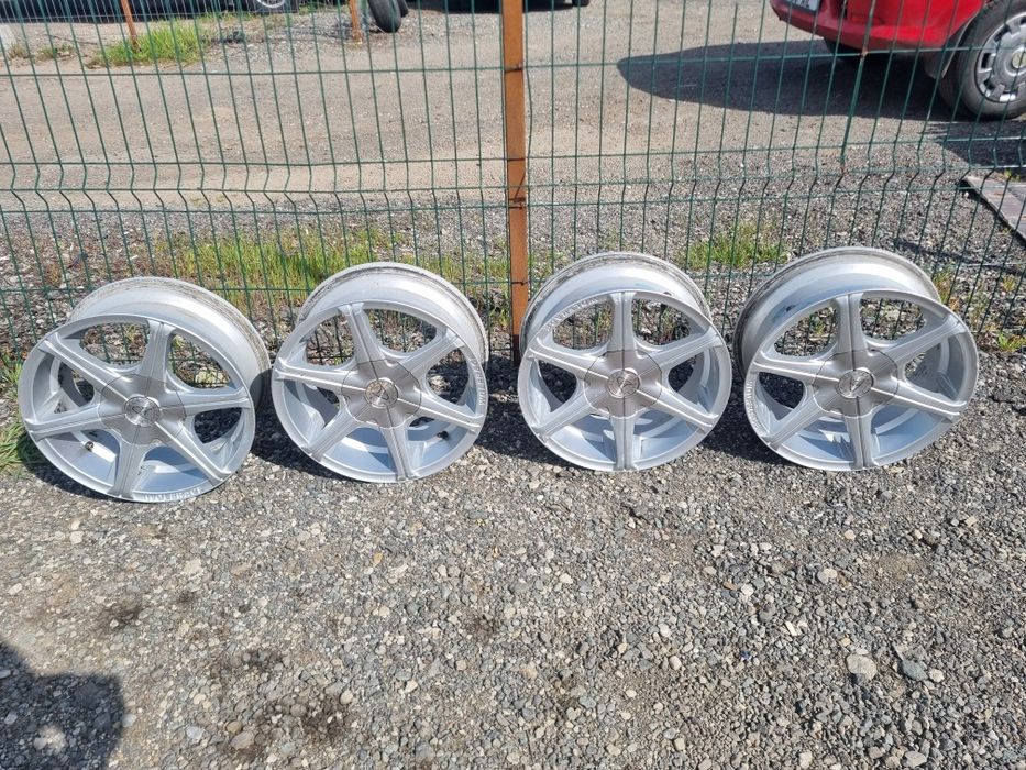 Jante R15 Aliaj 5x100 5x108 Wolfrace 6.5J ET 35  Montaj inclus