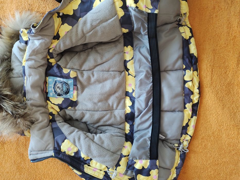 Зимний комбинезон на девочку