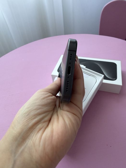 Iphone 15 Pro, 256 gb, black titanium