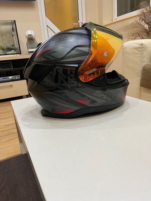 Каска SHARK D-skwal 3 + текстилен мото панталон RICHA Camargue Evo