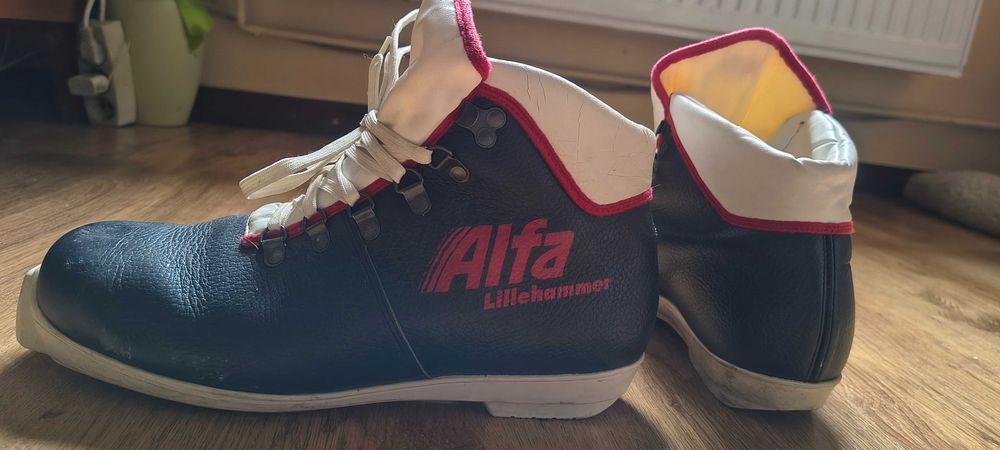 Bocanci ski vintiige Alfa ski fond