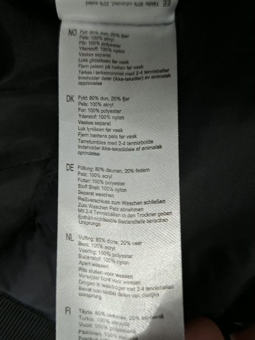 Chiara Forthi Milano-Ориг. Дамско пухено яке