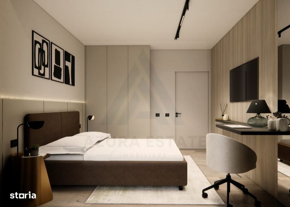 Apartament 3 camere 66 mp utili etaj 2 terasa 9 mp 2 băi zona Strand