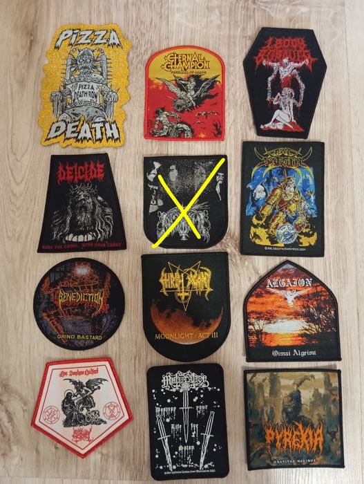 Нови везани нашивки х 6,5 €