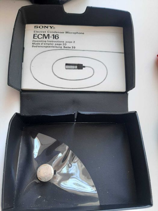 Microfon Sony ECM-16 Electret Condenser