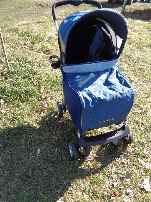 Чисто нова Бебешка количка Син цвят