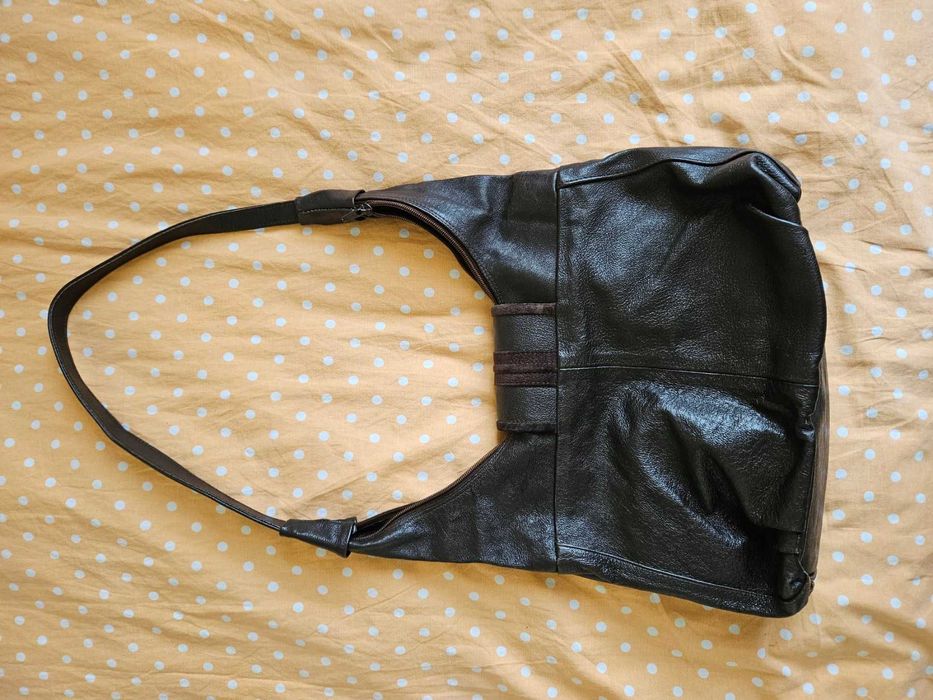 Дамска кожена чанта