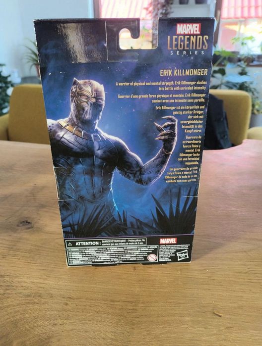 Figurină Marvel Legends Killmonger
