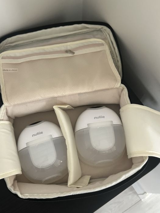 Двойна hands free помпа за кърма Nuliee
