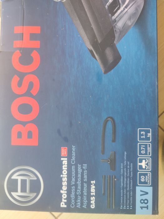 Акомулаторна прахосмукачка Bosch GAS 18-1