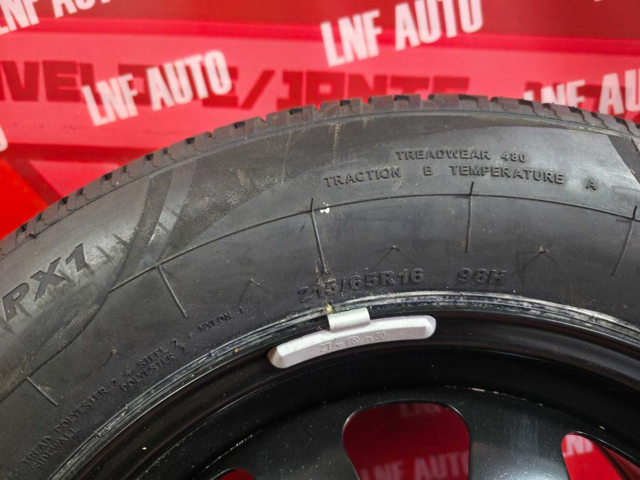 Roata Rezerva 5x114.3 16'' 215/65/16 Dacia Duster Renault Nissan NOUA