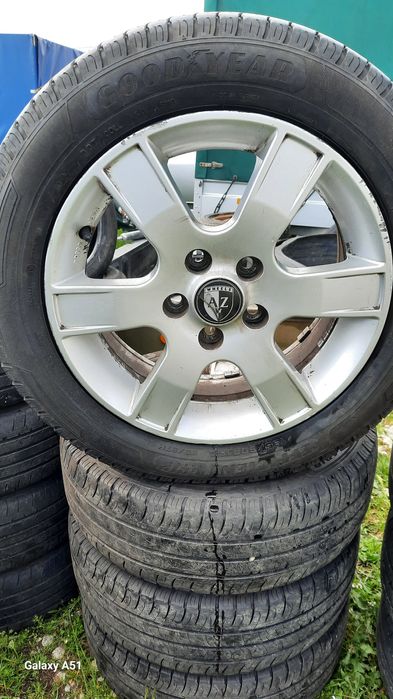 Ляти джанти с гуми 5×112 16цола