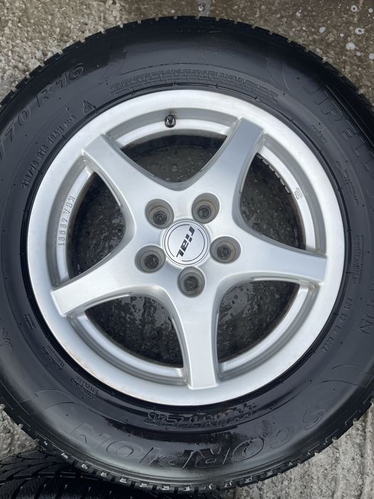 Jante aliaj R16 5x115 Opel Antara , Chevrolet Captiva cu anvelope de iarna
