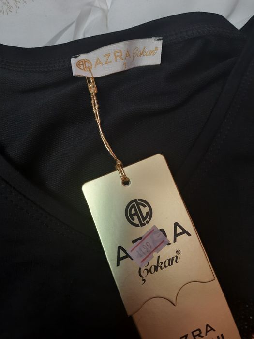 Блузка  чёрная Турция