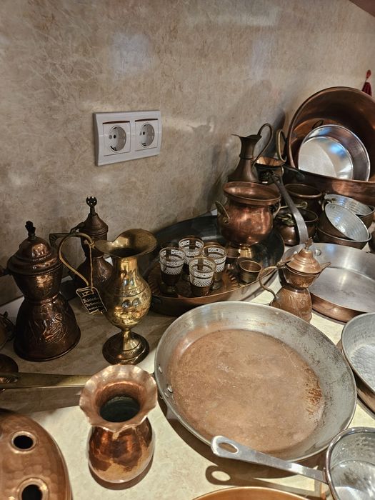Медни тигани, чайници и др
