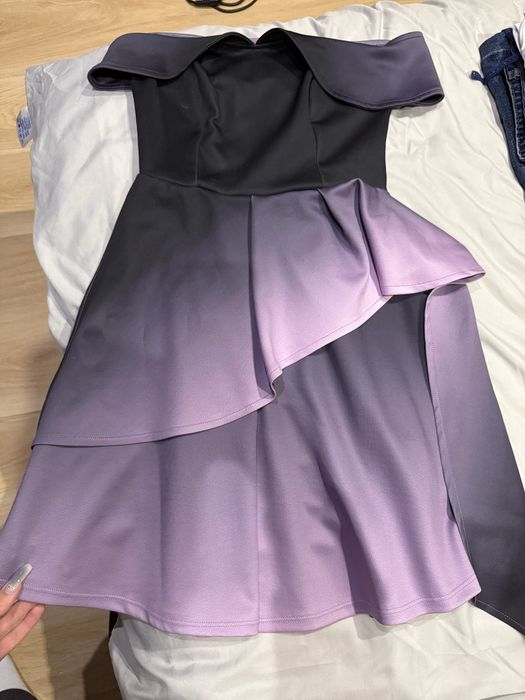 Коктейлна дамска рокля Лале