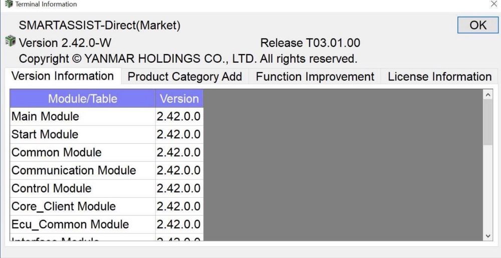 Tester/Diagnoza Yanmar+Laptop Panasonic CF-LX6 cu softul instalat