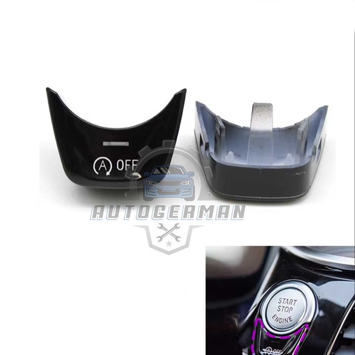 BMW бутон OFF старт стоп черен гланц старт стоп система F52 G30 Г31 Г38 F90 Г01 G08 G02 F98 G32 G11 G13 стартер интериор част черен гланц БМВ tuning