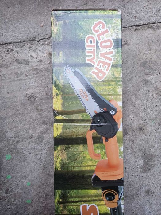 Set Foarfeca Gradina si Mini Drujba  cu Brat extensibil ..