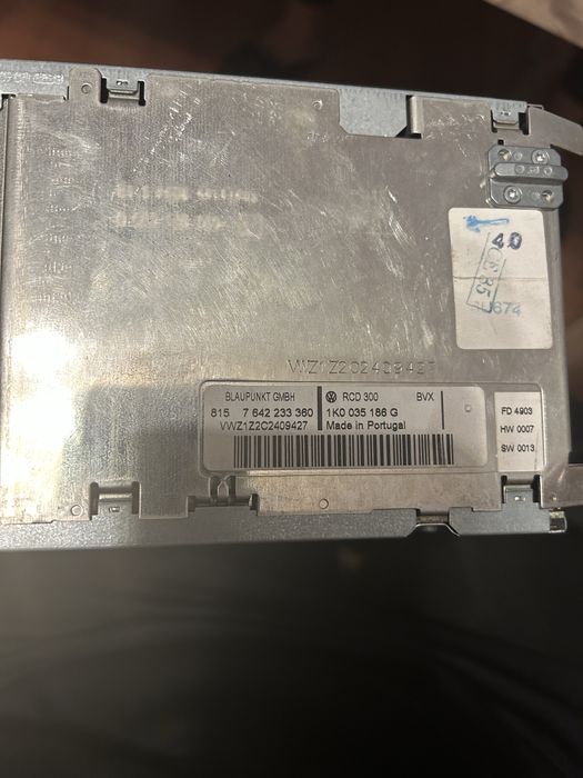 CD плеър Volkswagen