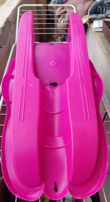 Детски шейни: Snow Flipper Deluxe със спирачки и чешка Baby Rider