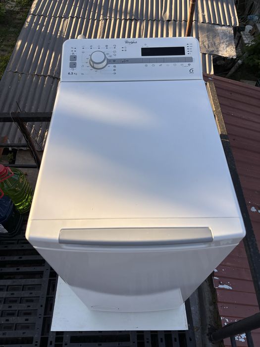 Mașină de spălat verticală Whirlpool 6th Sense , 6.5 kg, 1200 RPM – Defecta