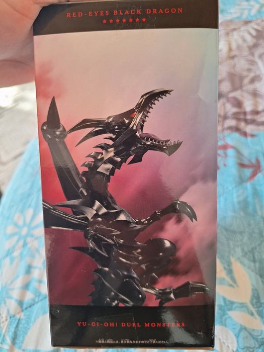 Yu Gi Oh! Red Eyes Black Dragon Фигурка!