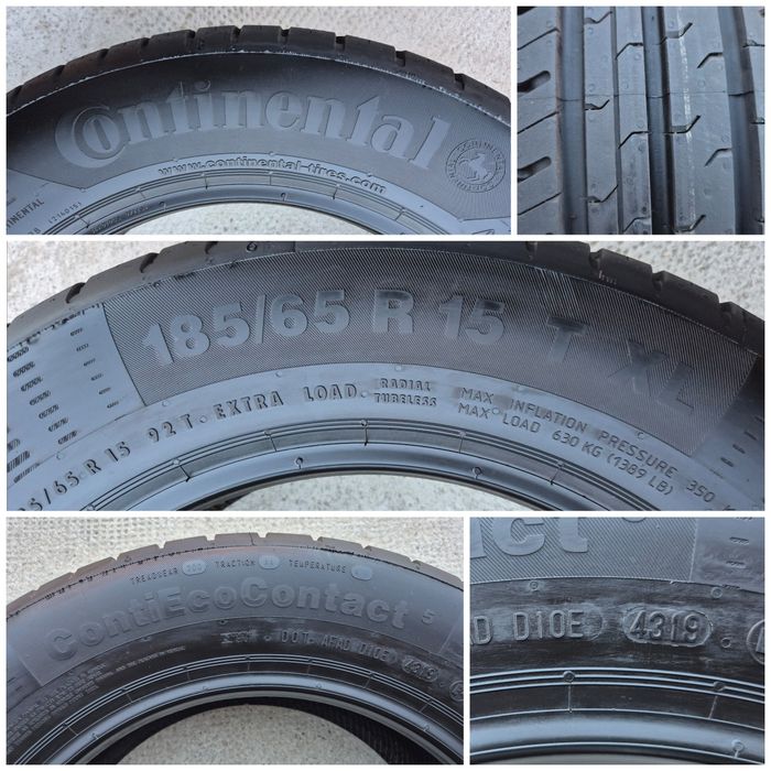 O bucată 205/185 65/55 R15 vară - una Goodyear Semperit Continental