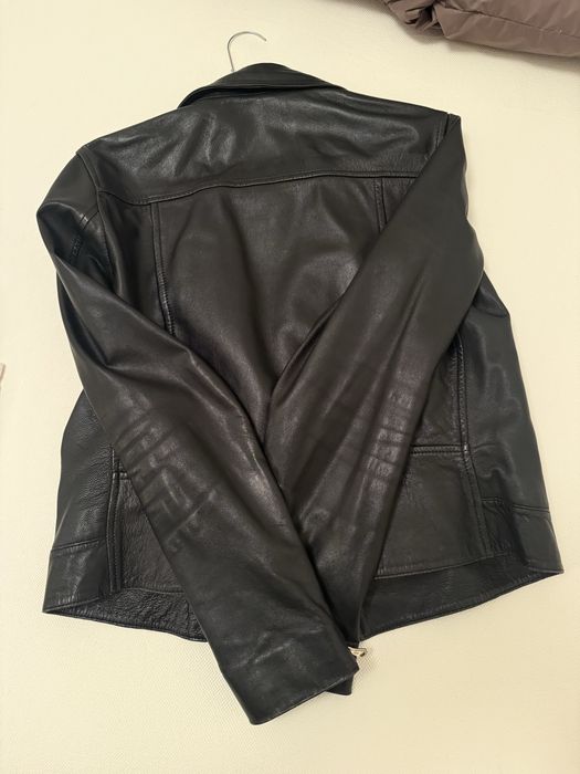 Кожено яке Massimo Dutti