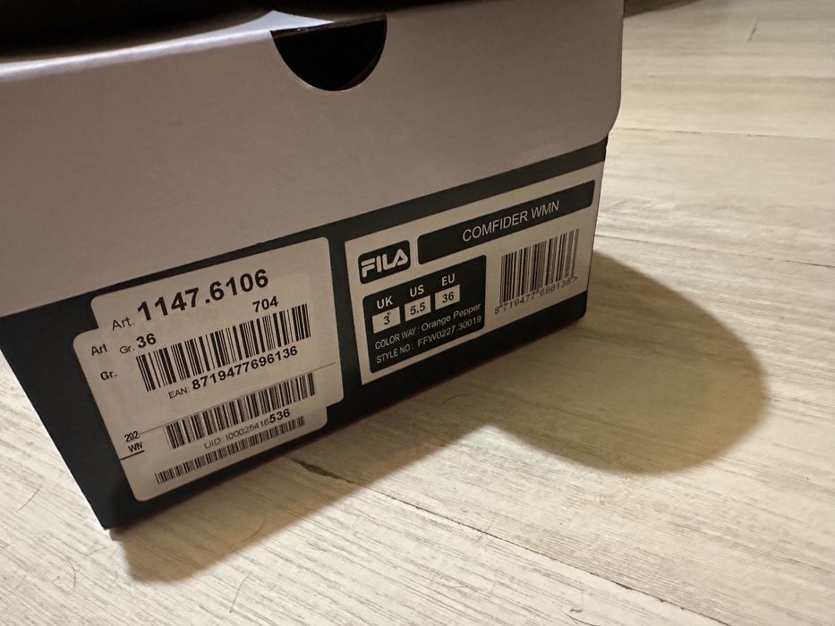 Fila домашни пантофки 36