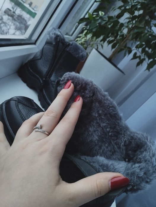 Детские ботинки тёплые