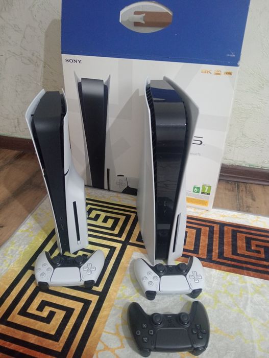 Playstation 5 fat Slim 2 штук