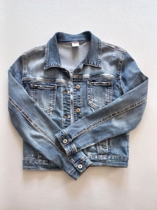 Дамско дънково яке в отлично състояние - размер М