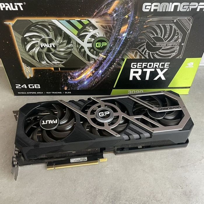Продаю видеокарту Geforce RTX Gamingpro 3090 24GB